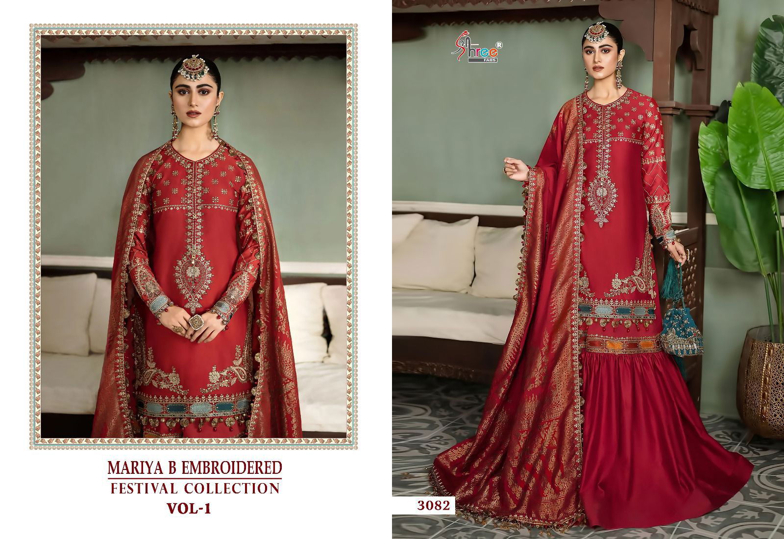 Shree Mariya B By Shree Fabs Pakistani Suits Catalog